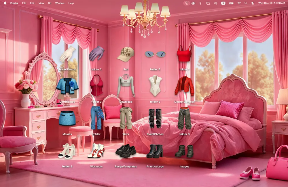 Pink Room pink macbook wallpaper aesthetic